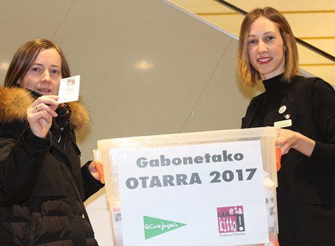 10.260 zenbakiari egokitu zaio ...eta kitto! Euskara Elkartearen gabonetako otarra