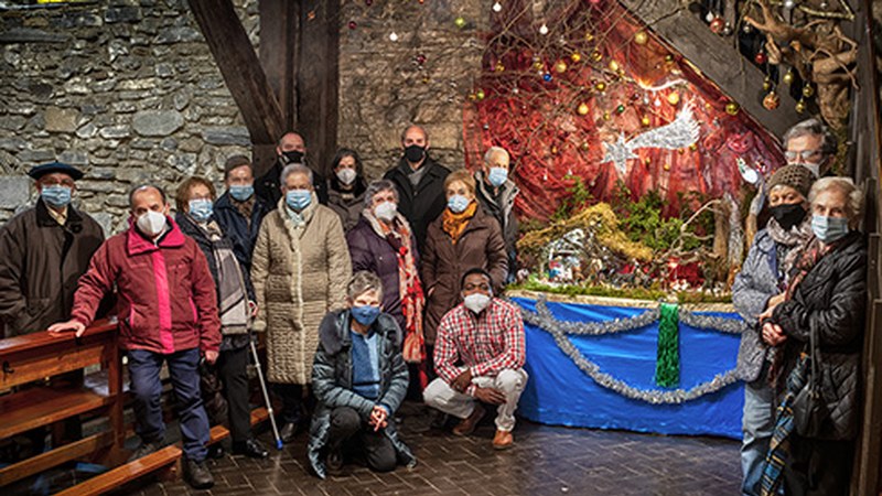Azitaingo elizan ipini duten jaiotza ikustera gonbidatu nahi dituzte eibartar guztiak