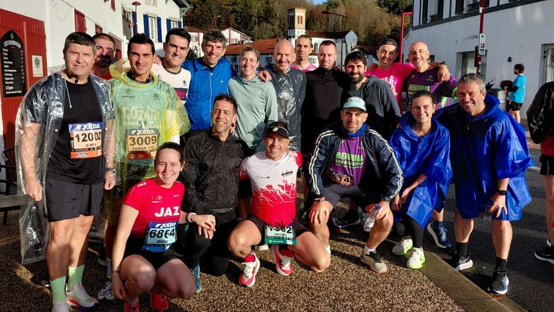 107 eibartar izan ziren Behobia-Donostia lasterketan