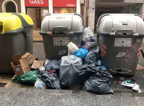 115.600 kg hondakin jaso dira edukiontzietatik kanpo lehen seihilekoan