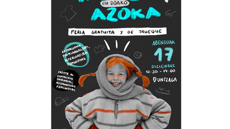 Zapaturako "truke eta doako azoka" antolatu du Nalua Eibarko talde feministak