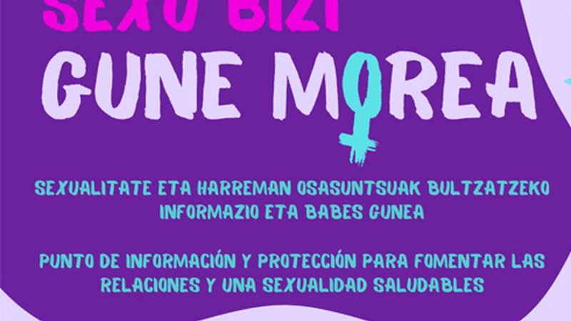 "Sexu Bizi Gune Morea" zerbitzua jarriko dute Arrateko jaietan