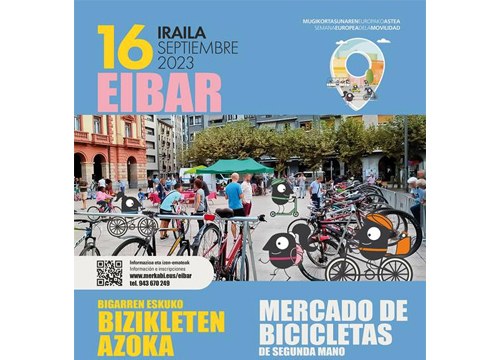 Bigarren eskuko bizikleten azoka egingo da zapatuan Untzagan