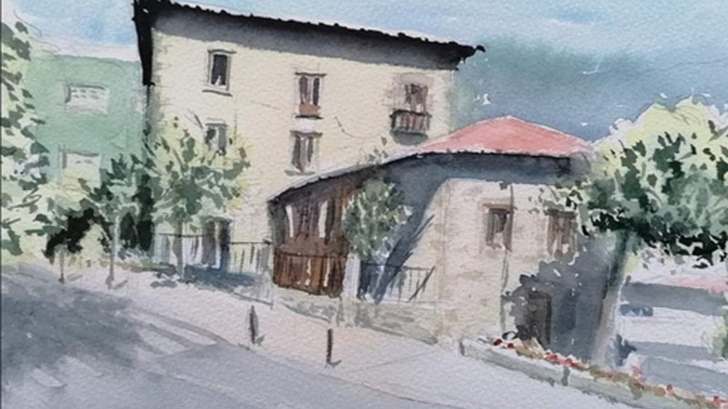 Akuarelan hastapen tailerra eskainiko du Santi Entrenak Ipurua Merkatu Plazan urriaren 21ean