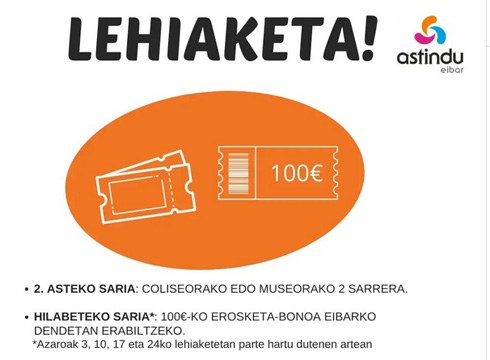 "Astindu Eibar" lehiaketaren bigarren astea martxan da