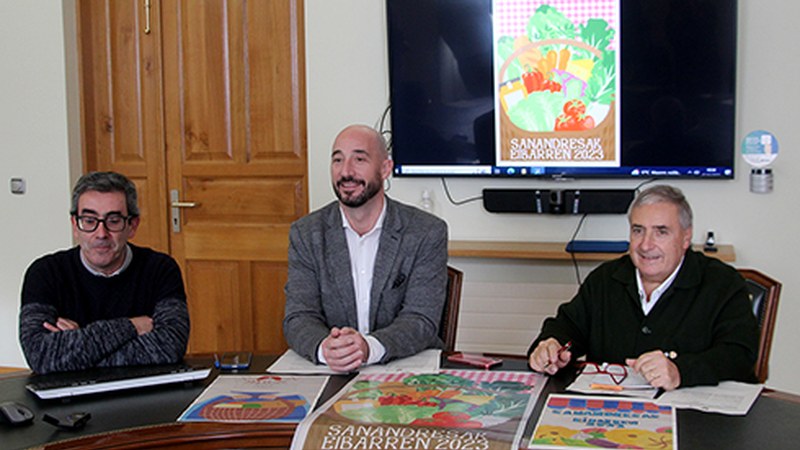 Asteburu honetan hasiko den sanandresetako jai egitaraua aurkeztu du Udalak