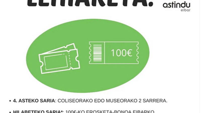 Astindu Eibar lehiaketan parte hartzeko azken egunak