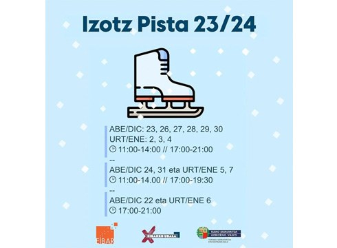 Bihar izotz-pista irekiko dute Errebal plazan