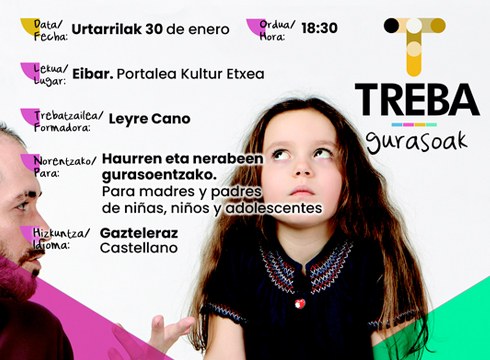 "Arauak eta mugak familian: nola ezarri era asertibo batean" hitzaldirako izen-ematea zabalik dago