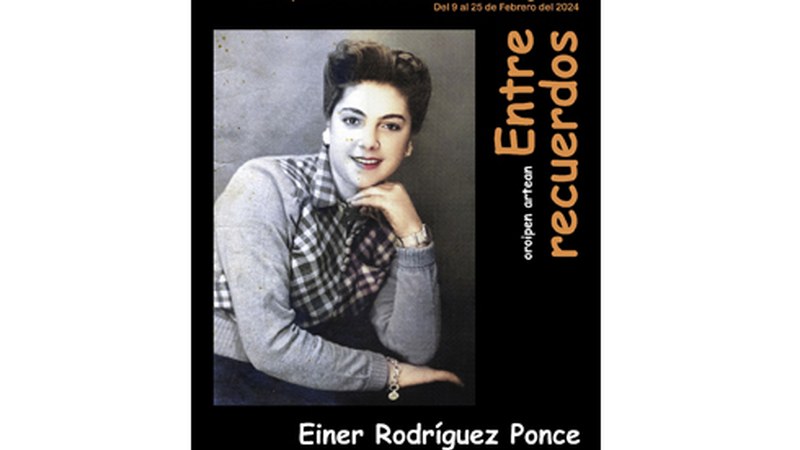 Einer Rodriguezek zaharberritutako erretratuekin egindako erakusketa, gaurtik aurrera Untzaga Gizarte Etxean