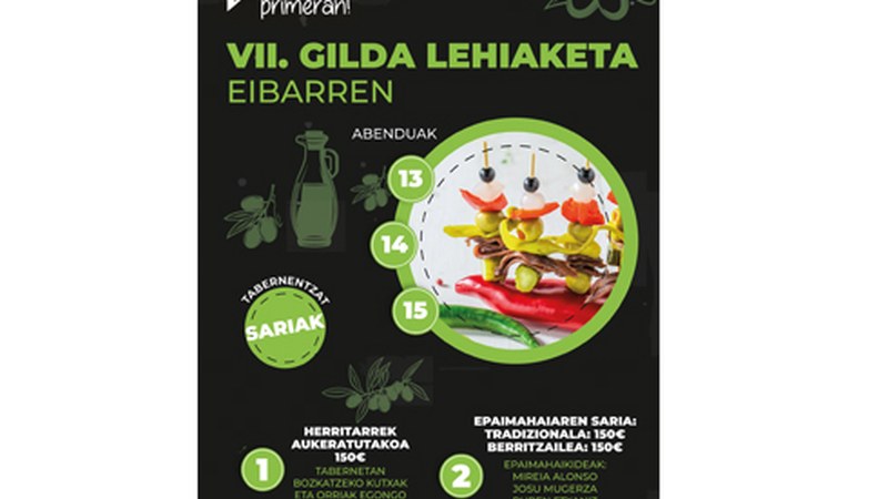 17 tabernak hartuko dute parte bihar hasiko den Gilda Lehiaketan