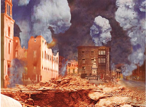 1936ko abuztutik 1937ko apirilera Eibarren egindako aire-erasoak ezagutzeko ibilaldi gidatuak