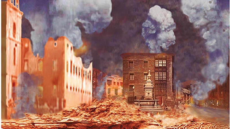 1936ko abuztutik 1937ko apirilera Eibarren egindako aire-erasoak ezagutzeko ibilaldi gidatuak