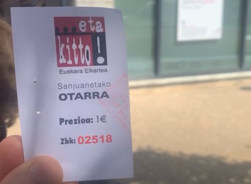 2.518 da sanjuanetako otarreko zenbaki irabazlea