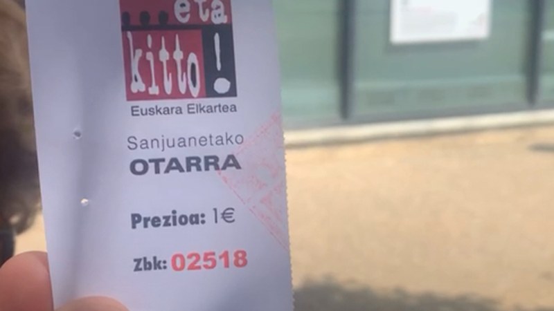 2.518 da sanjuanetako otarreko zenbaki irabazlea