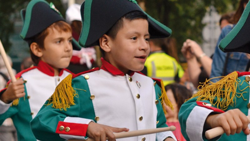 200 haurrek hartu dute parte ekainaren 24ko danborradan