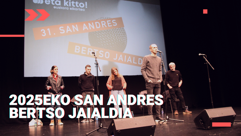 2025eko San Andres Bertso Jaialdia
