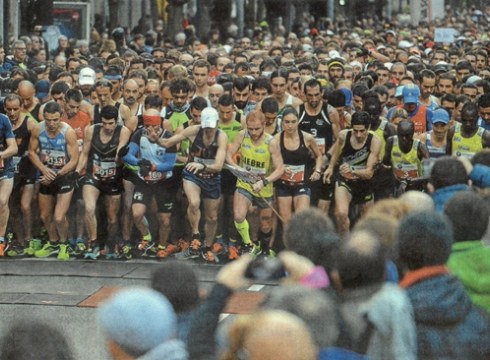 21 eibartar Donostiako Maratoi egunean