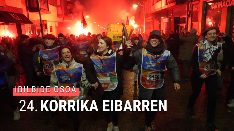 24. KORRIKA EIBARREN | Ibilbide osoa