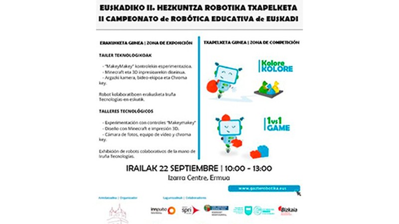 28 eibartar Gazte Robotika txapelketan
