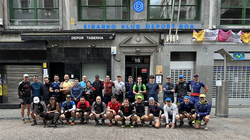 30 mendi korrikalari inguru izan ziren Udaberritraileko irteeran