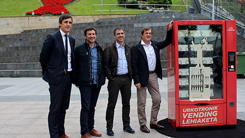 35 urte bete dituela ospatzeko vending lehiaketa antolatu du Urkotronikek