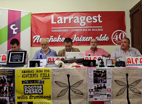 40 urte beteko dituzten Amañako jaietako egitaraua aurkeztu dute gaur eguerdian