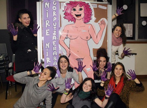 “11 emakume, 11 bizipen, borroka 1”  dokumentala aurkeztuko du bihar Portalean Nalua gazte feminista taldeak