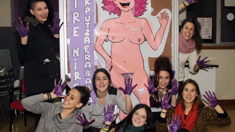 “11 emakume, 11 bizipen, borroka 1”  dokumentala aurkeztuko du bihar Portalean Nalua gazte feminista taldeak