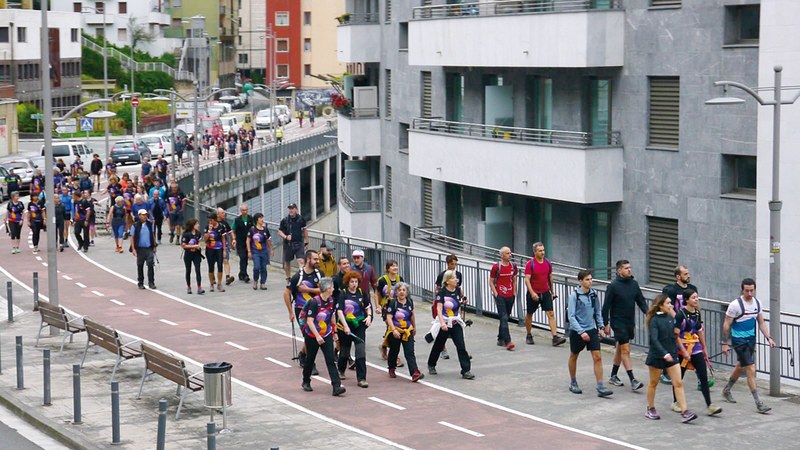 500 lagunetik gora izan ziren parte hartzen 24. Eibarko Itzulian