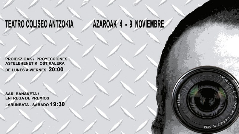 52 film labur ikusi ahal izango dira azaroaren 4etik 8ra egingo den Asier Errasti Film Laburren Jaialdian