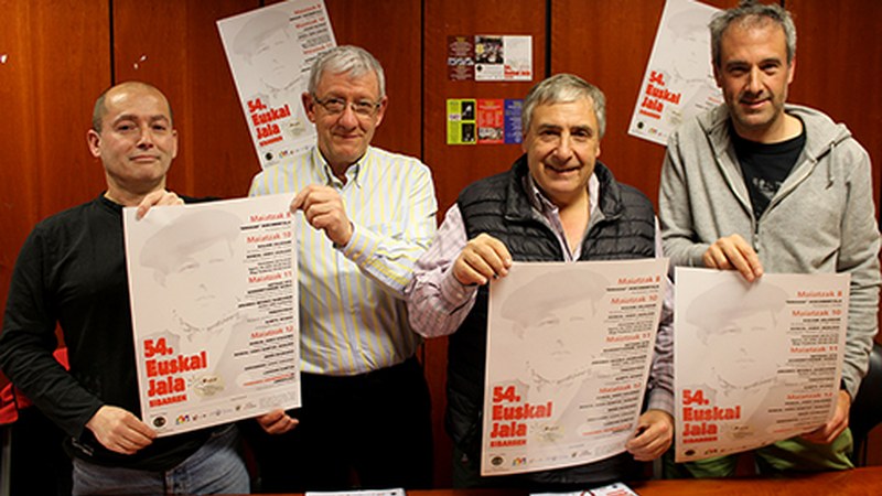 54. Euskal Jaiaren aurkezpena egin dute gaur arratsaldean Klub Deportiboan