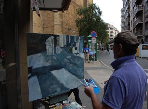 57 parte-hartzaile XXXIV. Aire Zabaleko Pintura Lehiaketan