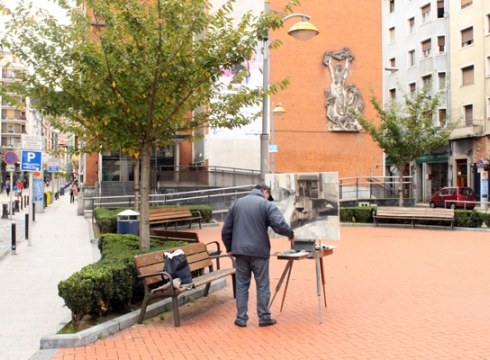 62 artista aire zabaleko pintura lehiaketan