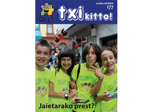 Txikitto! aldizkaria jaietarako prest, eta zu?