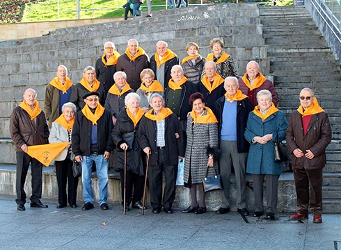 81 urteko eibartarrek sasoi betean ospatu zuten euren jaia