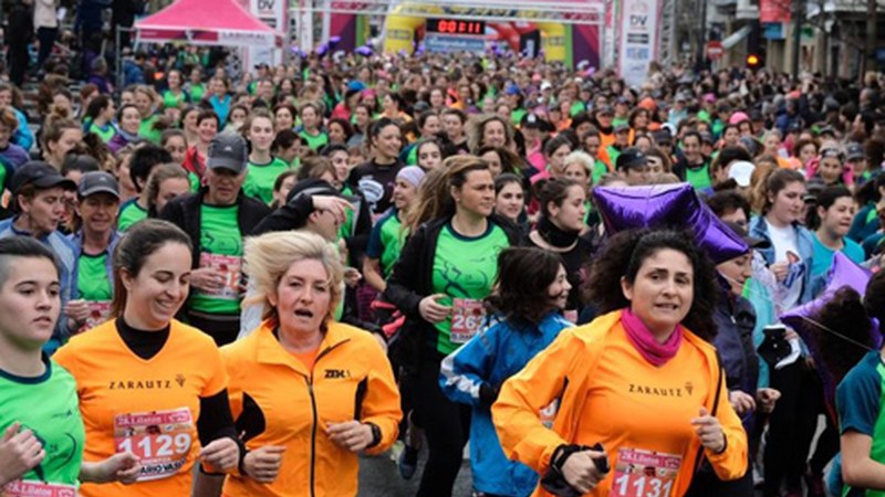 87 eibartar atzo Donostian jokatutako Lilatoian