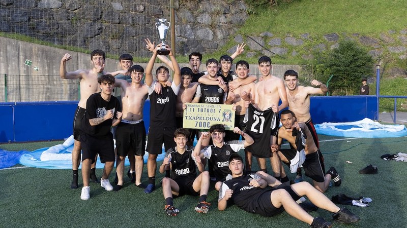 ABC’S taldeak irabazi du futbol 7ko txapelketa
