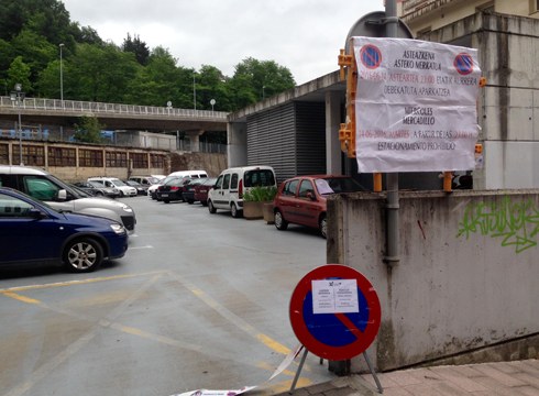 Abian da Eibarren aparkalekuak gehitzeko plana