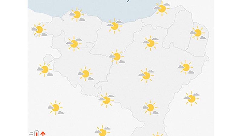 Abisu horia ezarri dute gaurko eta biharko tenperatura altu iraunkorragatik