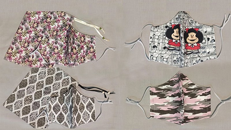 AFESD elkartekoek maskara solidarioak salduko dituzte asteburuan Untzagan