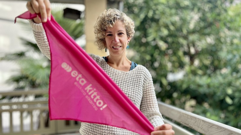 Aintzane Agirrebeña: “Inoiz ez dut espero izan horrelako omenaldirik jasotzea, oso pozik jartzen nau”