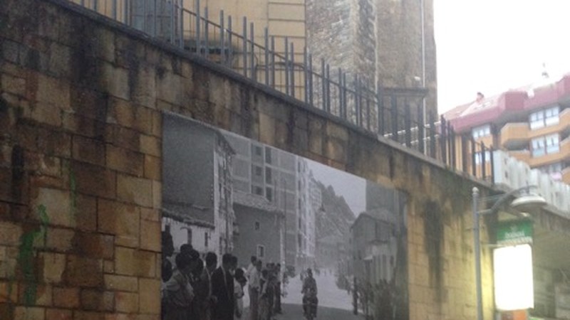 Lehengo Eibar erakusten duten beste hiru argazki handi ipini dituzte herriko kaleetan