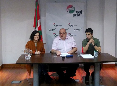 Aitor Alberdi da Eibarko Uri Buru Batzarreko lehendakari berria