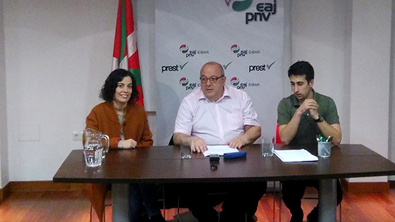 Aitor Alberdi da Eibarko Uri Buru Batzarreko lehendakari berria