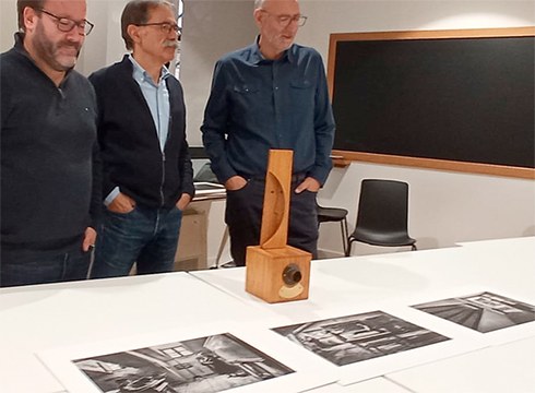 Aitor Arana gernikarrak jaso du Indalecio Ojanguren Argazki Lehiaketako Ohorezko Saria