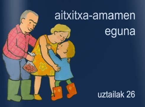 Aitxitxa-amamen eguna ospatuko dute liburutegian