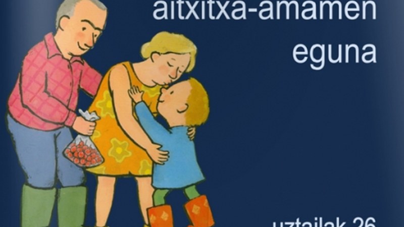 Aitxitxa-amamen eguna ospatuko dute liburutegian