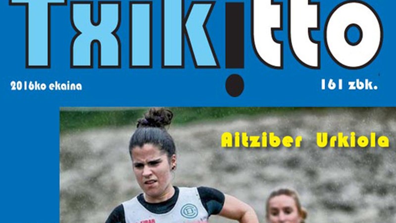 Aitziber Urkiola eibartar kirolariari elkarrizketa Txikitto! hilabetekarian