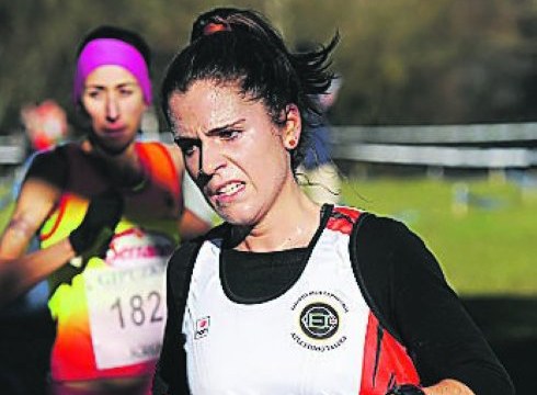 Aitziber Urkiola hirugarren izan zen Euskadiko Trail txapelketan